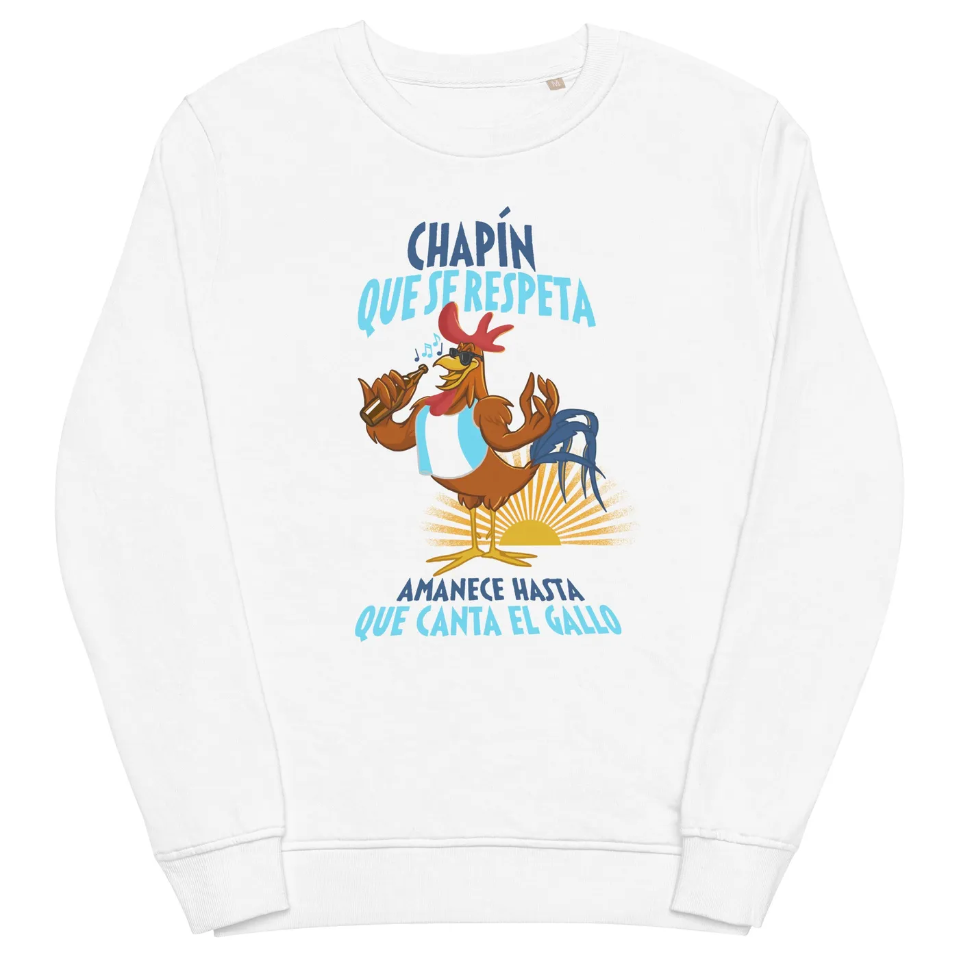 Di WAV CHAPÍN que se respeta - Unisex organic sweatshirt