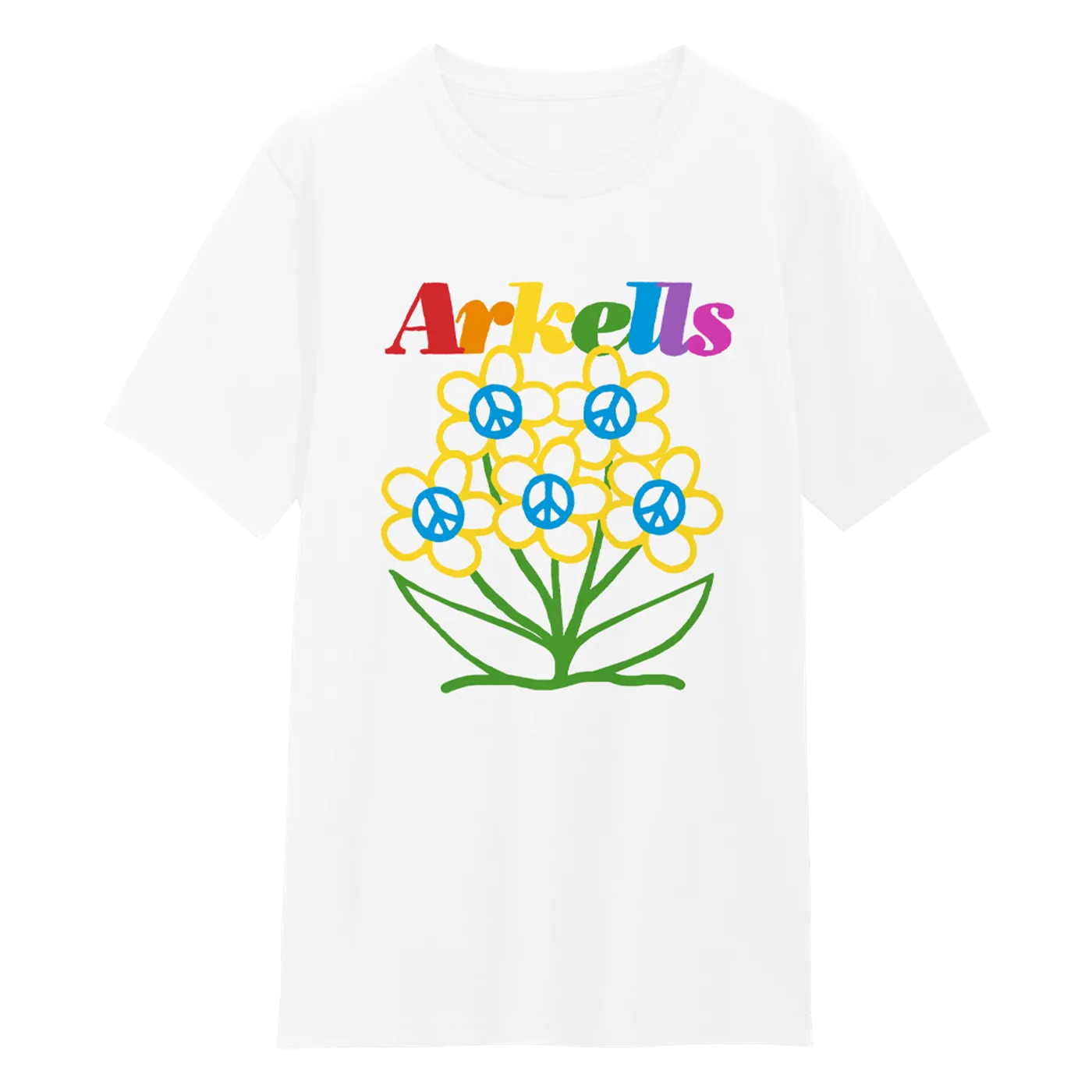 Arkells Peace Flowers T-Shirt