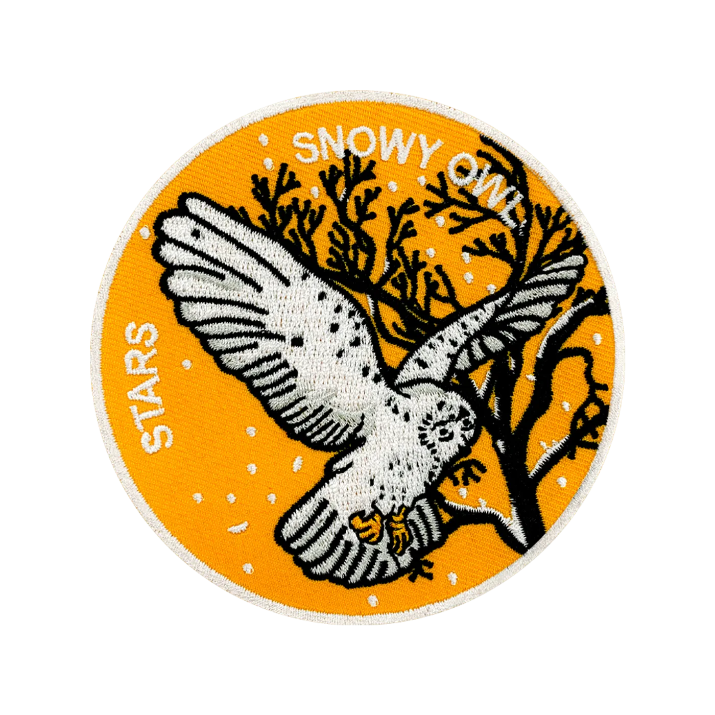 Stars Snowy Owl Patch