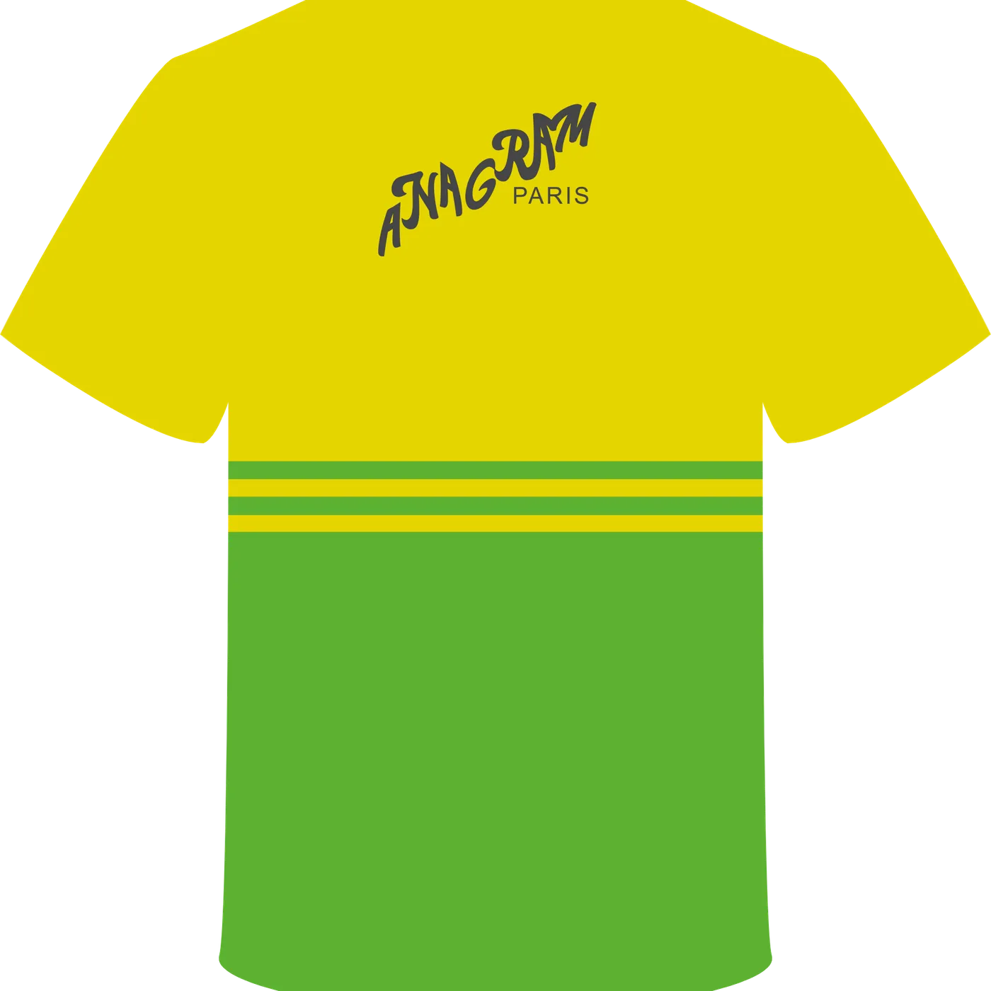 Martin Joey Dine T-Shirt Anagram Yellow-Green
