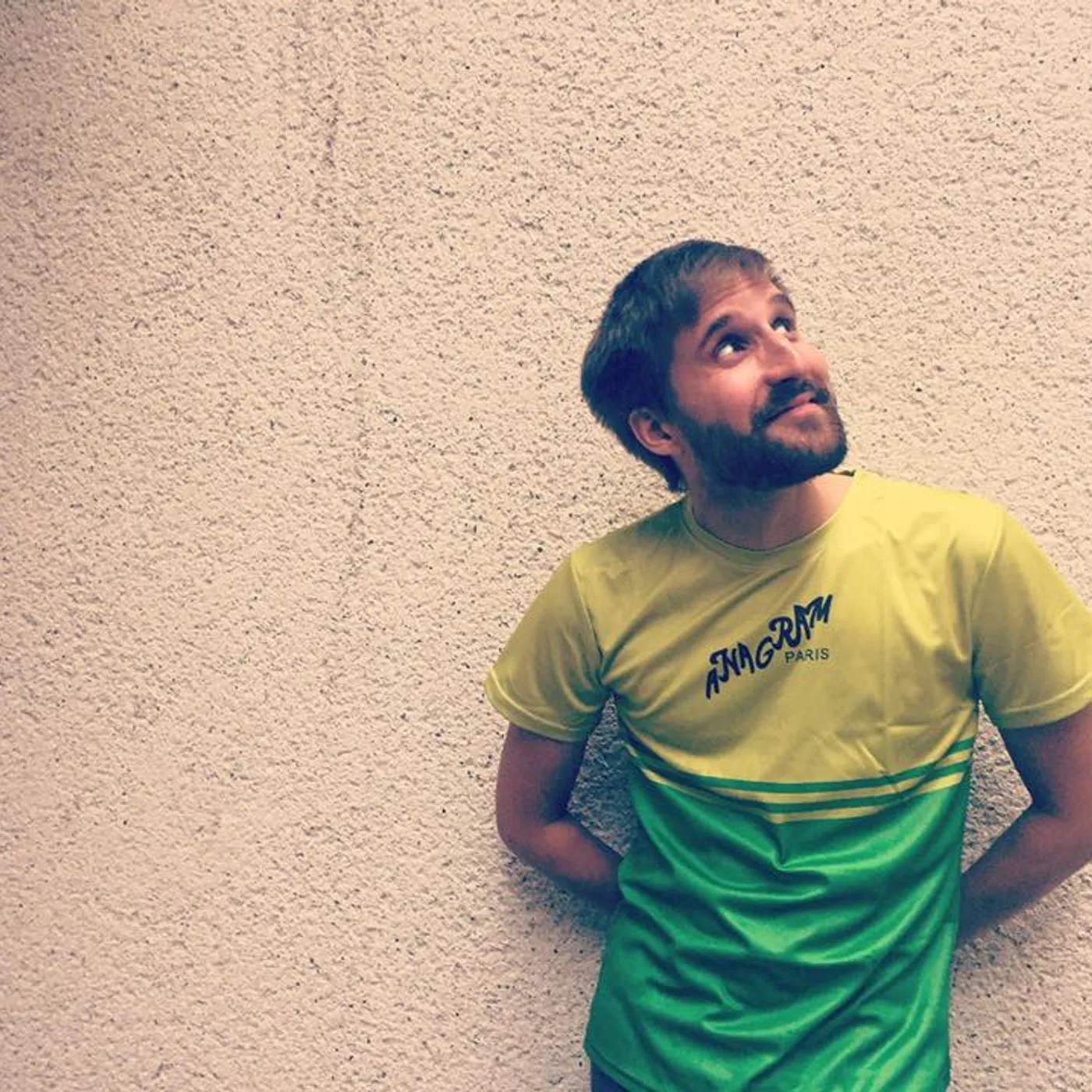 Martin Joey Dine T-Shirt Anagram Yellow-Green