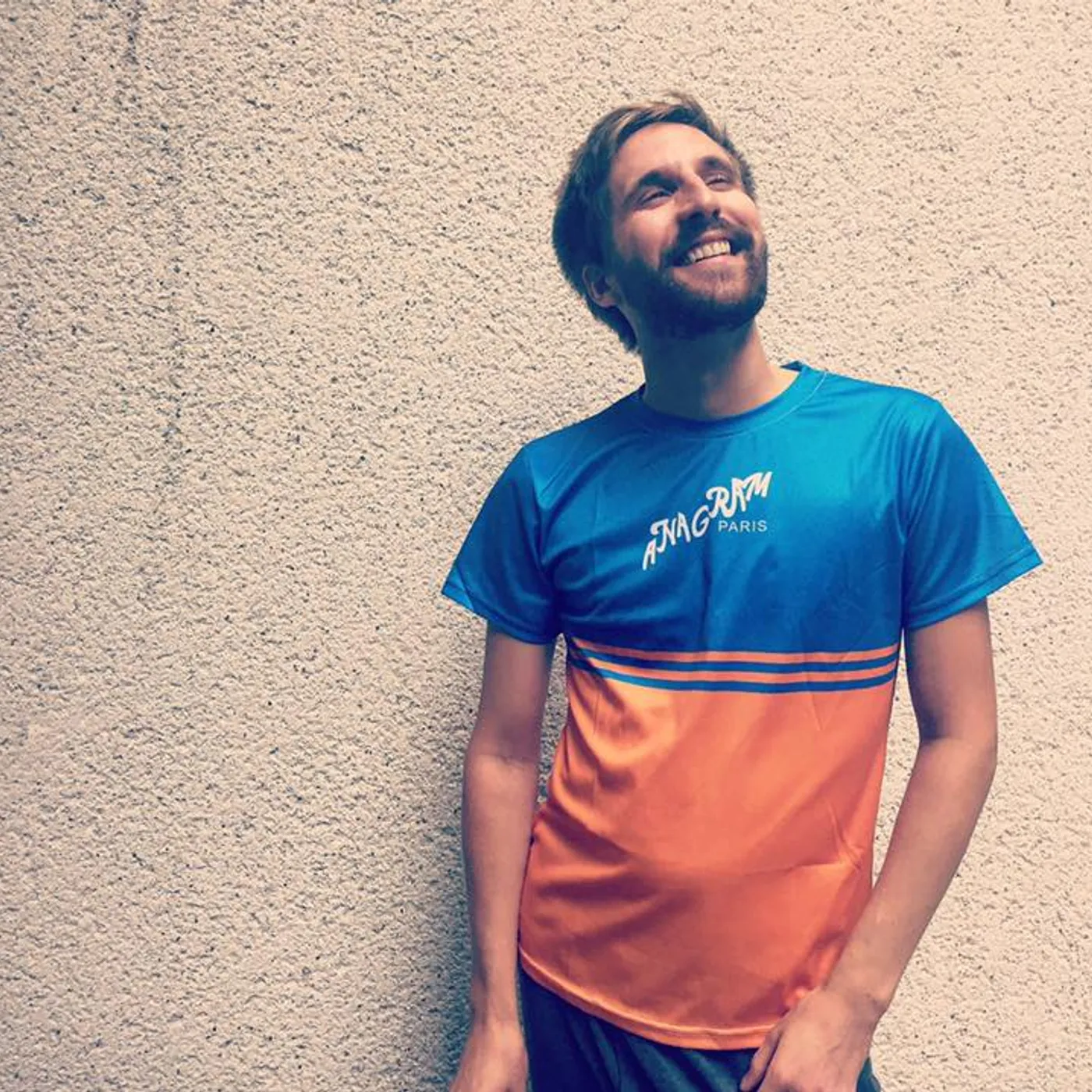 Martin Joey Dine T-Shirt Anagram bleu/orange