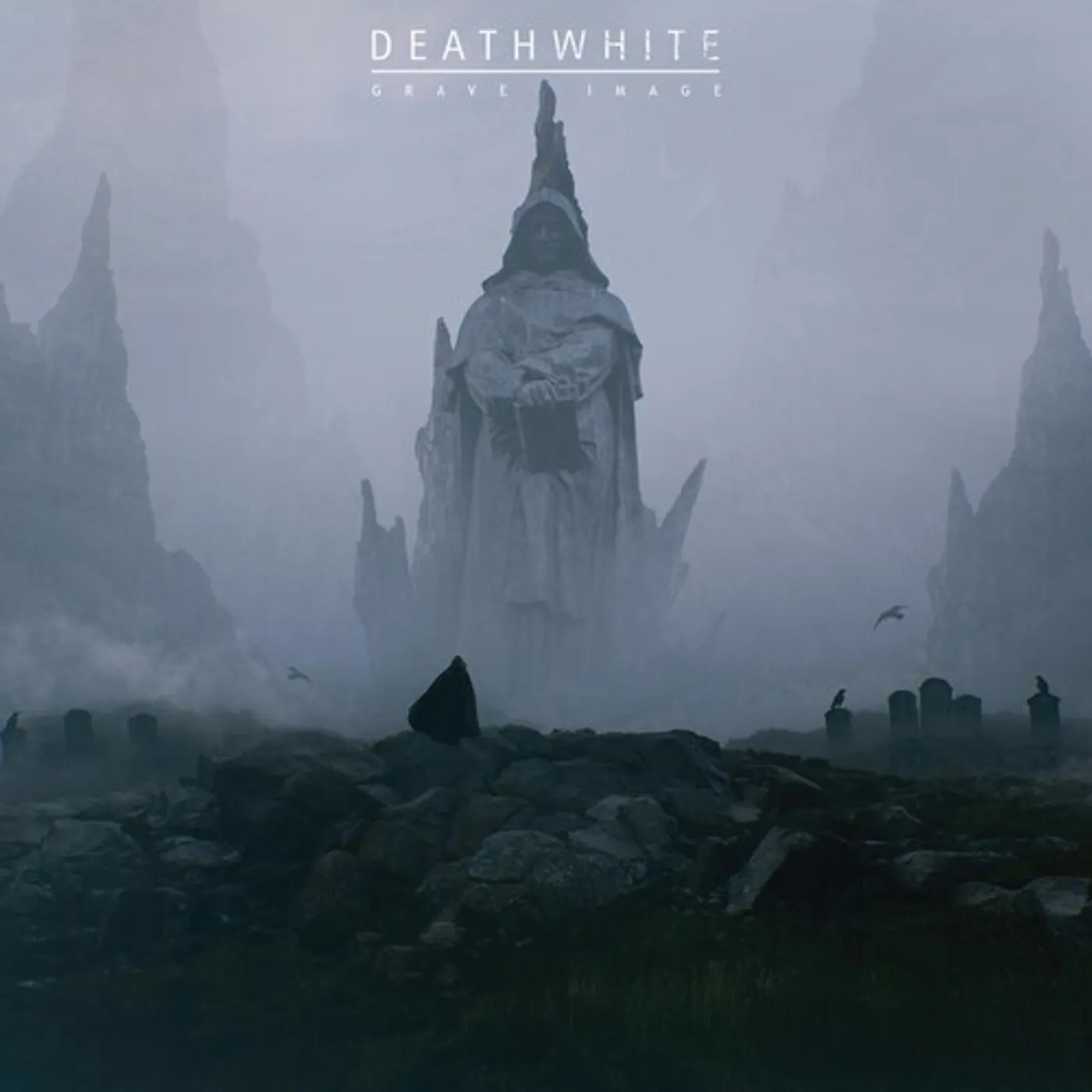 Deathwhite Grave Image Vinyl Record