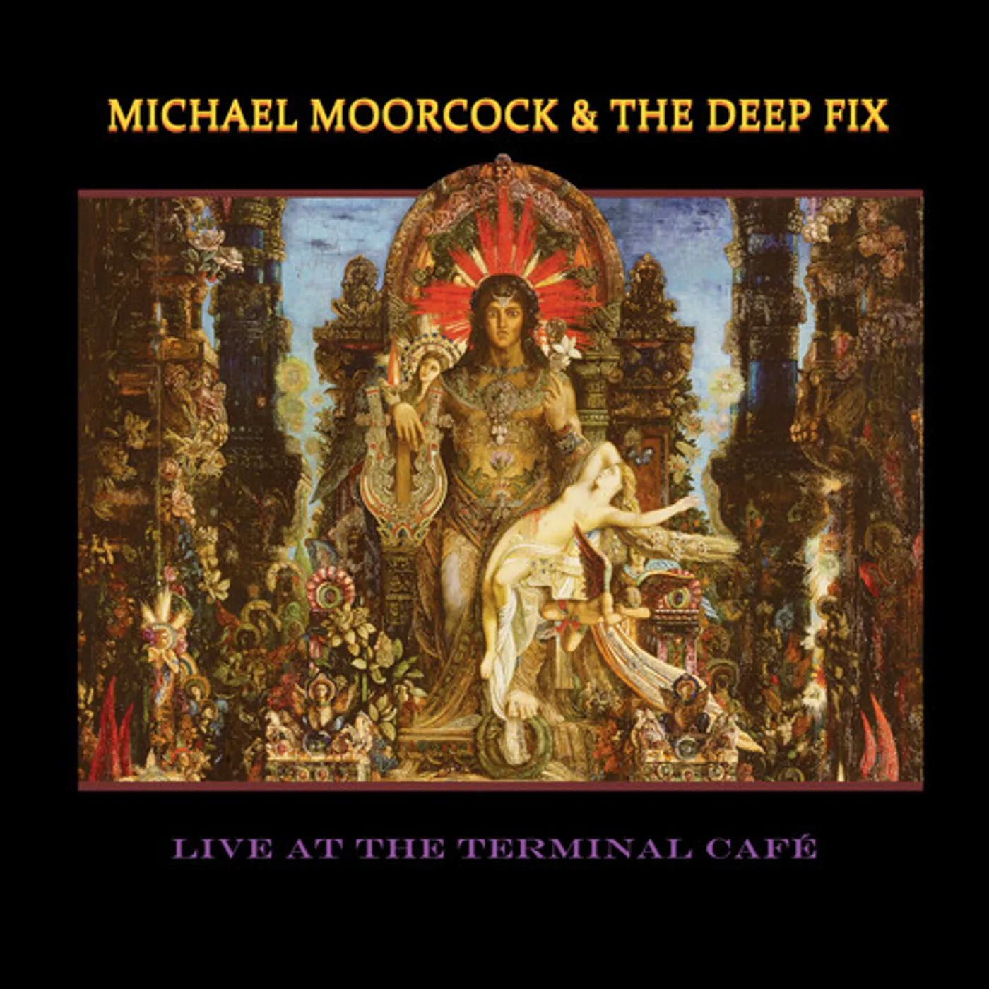 Michael Moorcock LIVE AT THE TERMINAL CAFE Vinyl Record