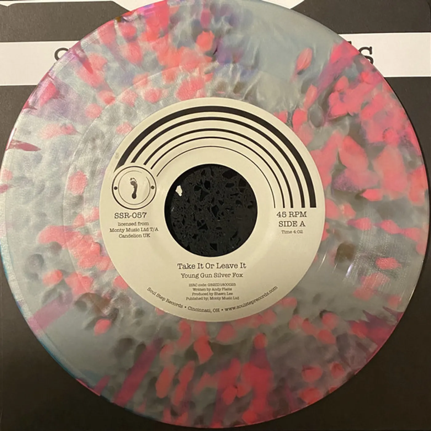 Young Gun Silver Fox Take It Or Leave It / Mojo Rising Vinyl Record