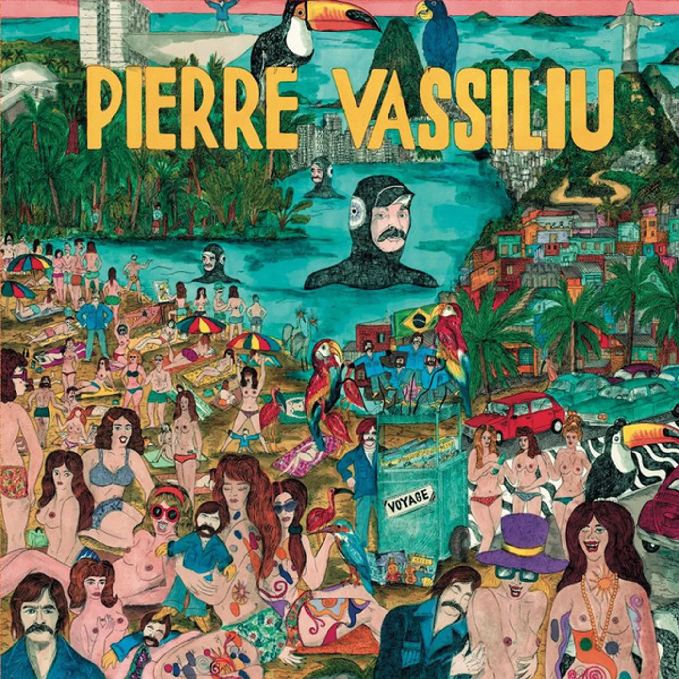 Pierre Vassiliu EN VOYAGES Vinyl Record