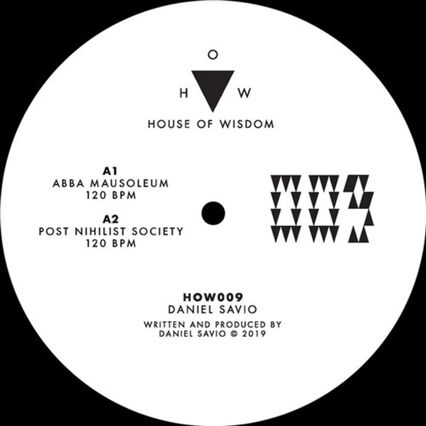 Daniel Savio Abba Mausoleum Vinyl Record