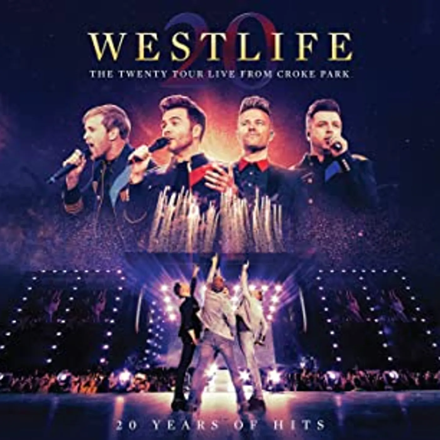 Westlife TWENTY TOUR LIVE FROM CROKE PARK CD