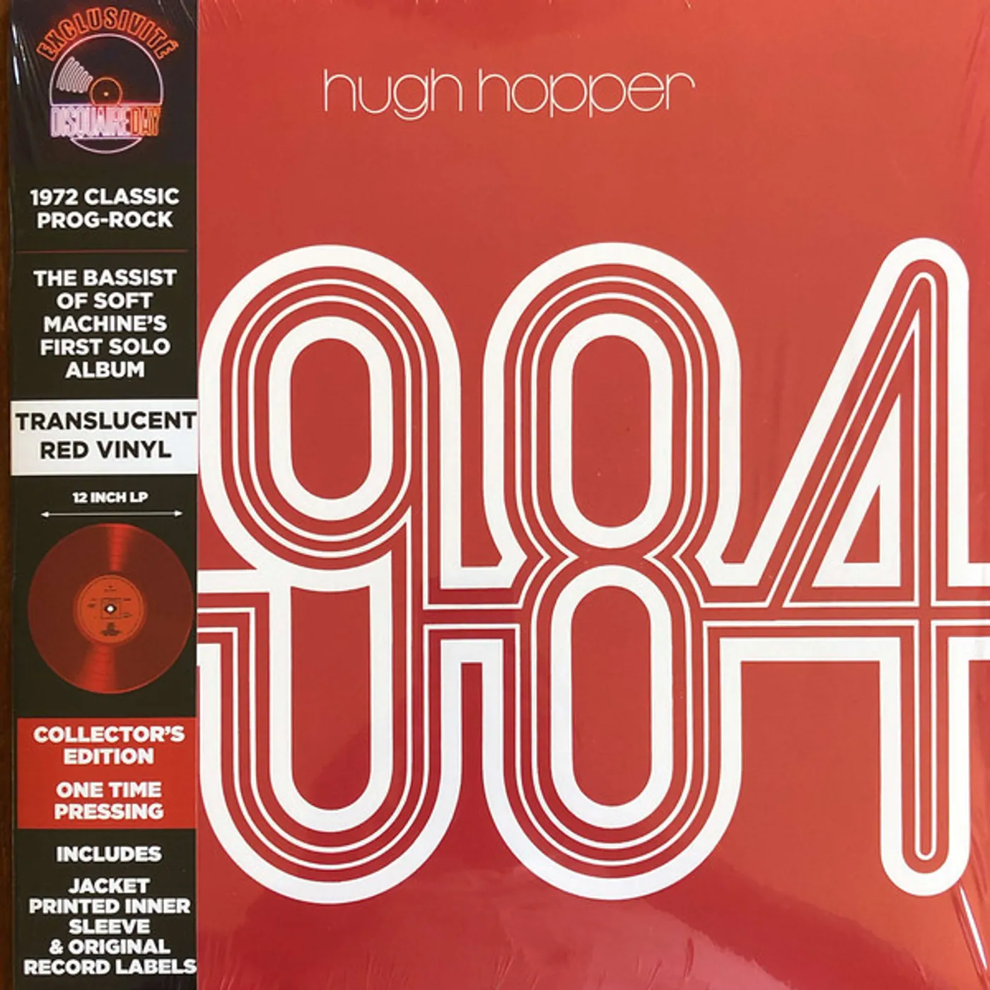 Hugh Hopper 1984 Vinyl Record