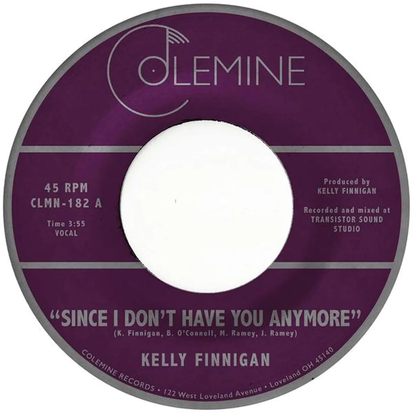 Kelly Finnigan Since I Don't Have You Anymore Vinyl Record