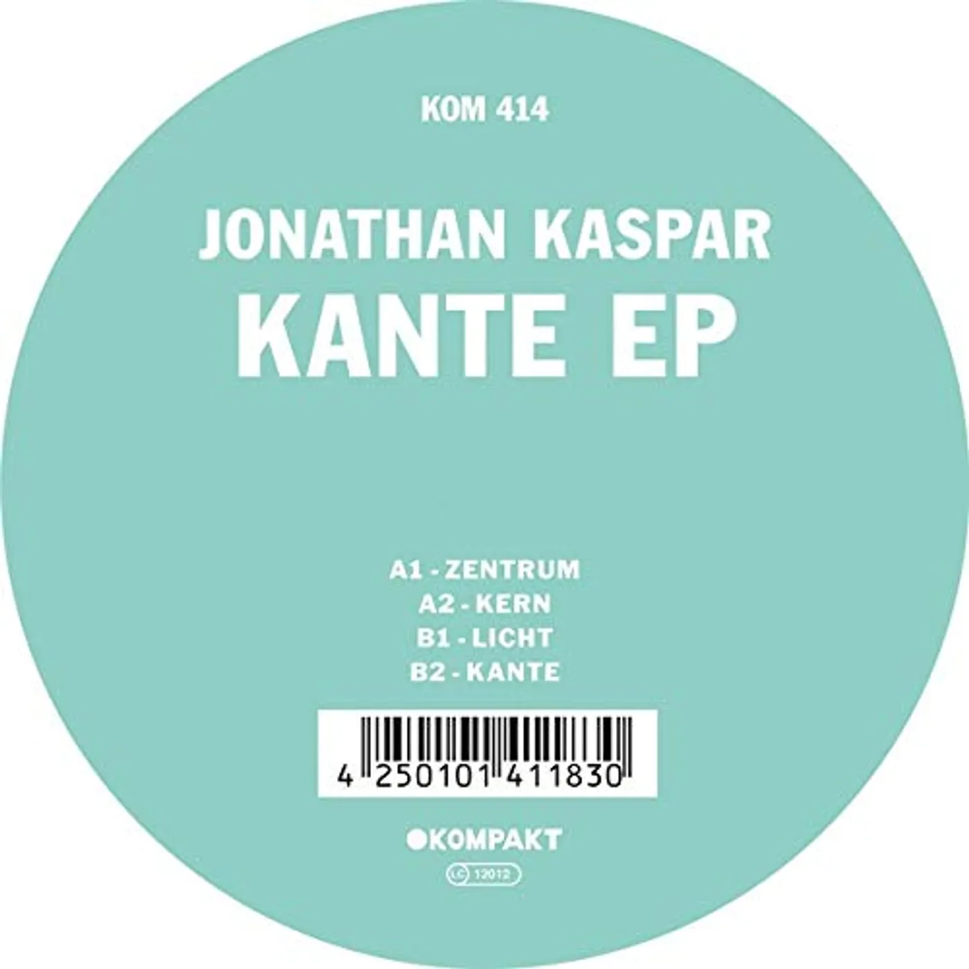 Jonathan Kaspar KANTE Vinyl Record
