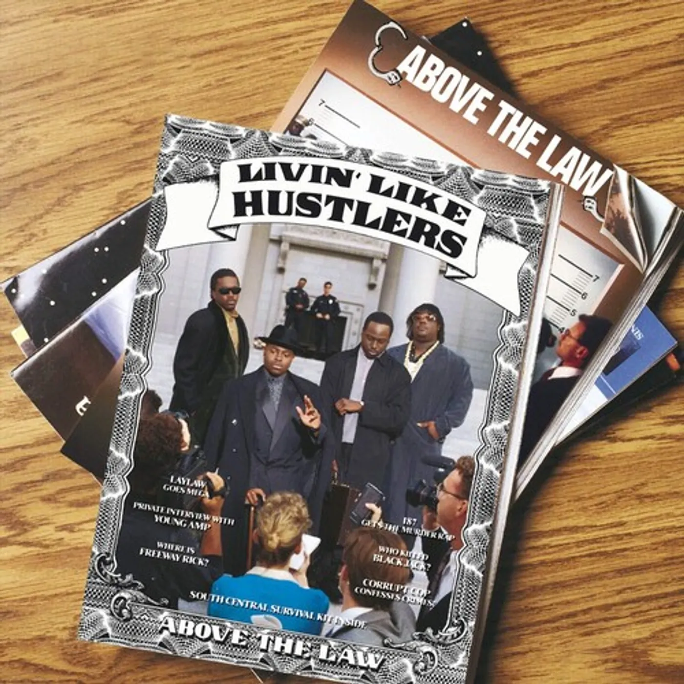 Above The Law LIVIN LIKE HUSTLERS CD