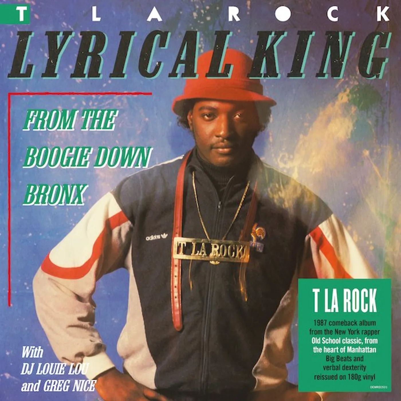 T La Rock LYRICAL KING Vinyl Record