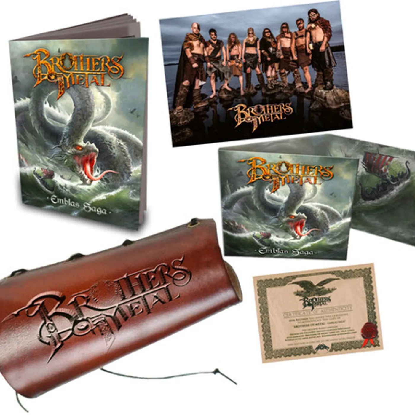 Brothers of Metal EMBLAS SAGA (FANBOX) CD