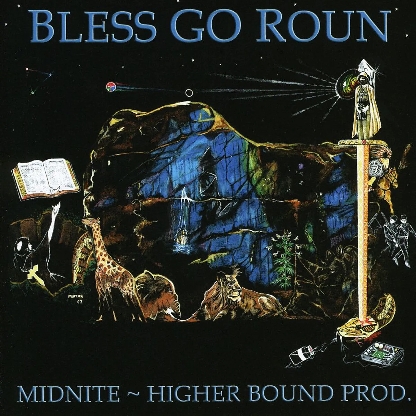 Midnite BLESS GO ROUN CD