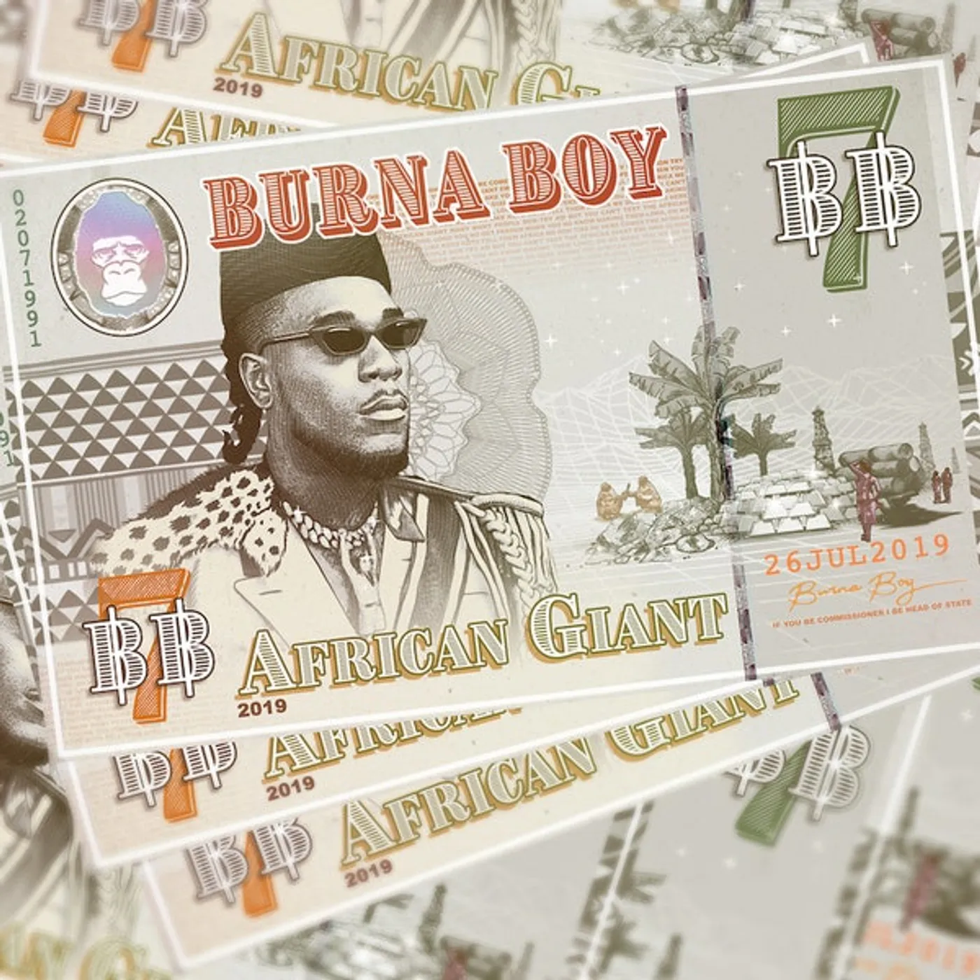Burna Boy African Giant Vinyl Record