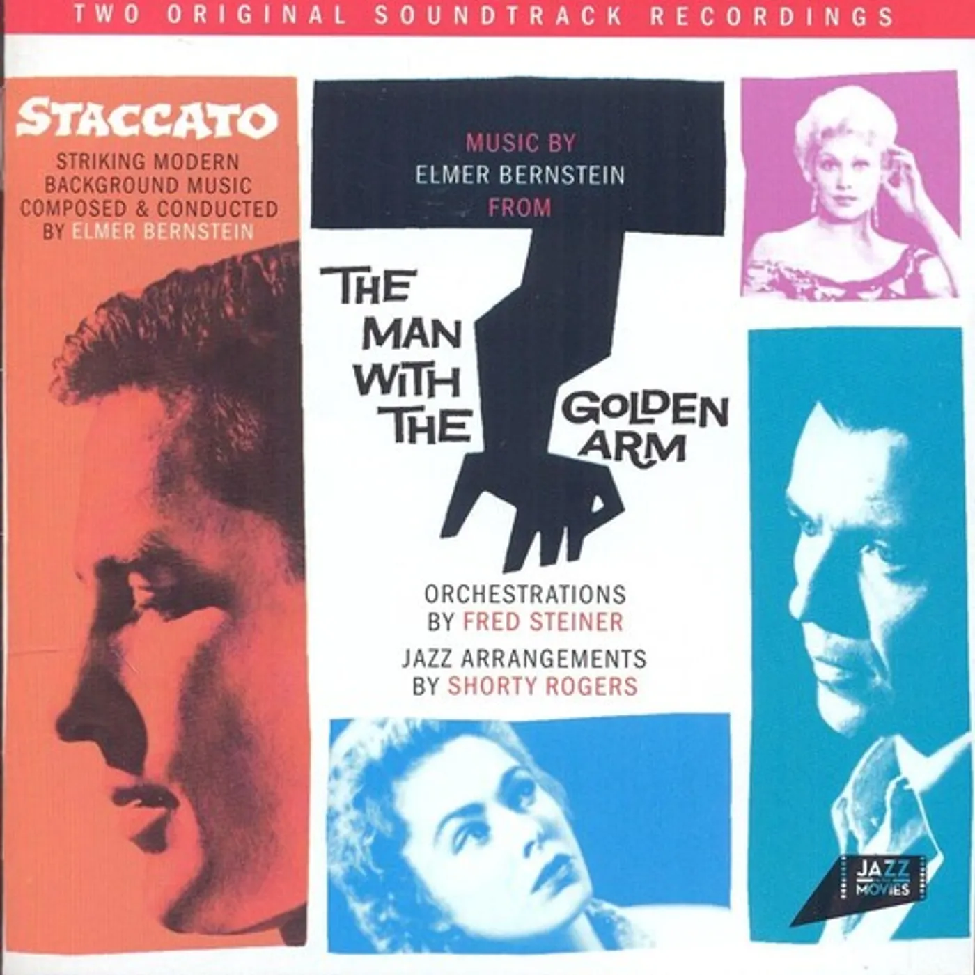 Elmer Bernstein STACCATO / MAN WITH THE GOLD / Original Soundtrack CD