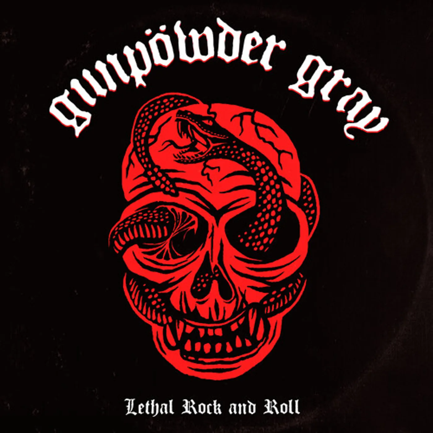 Gunpowder Gray Lethal Rock and Roll Vinyl Record