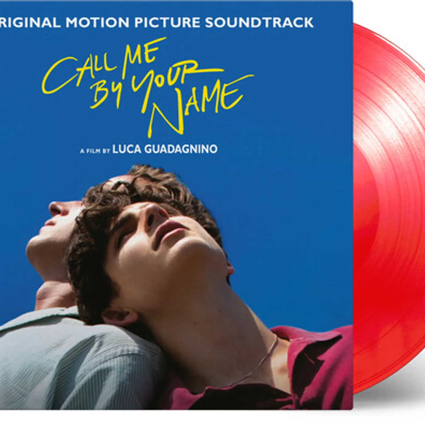 Call Your Name By Me (RED VINYL) / Original Soundtrack Vinyl Record