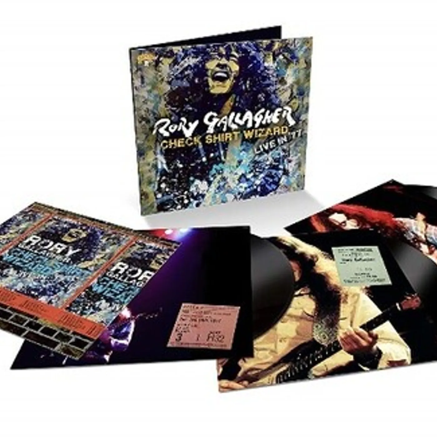 Rory Gallagher CHECK SHIRT WIZARD - LIVE IN 77 Vinyl Record