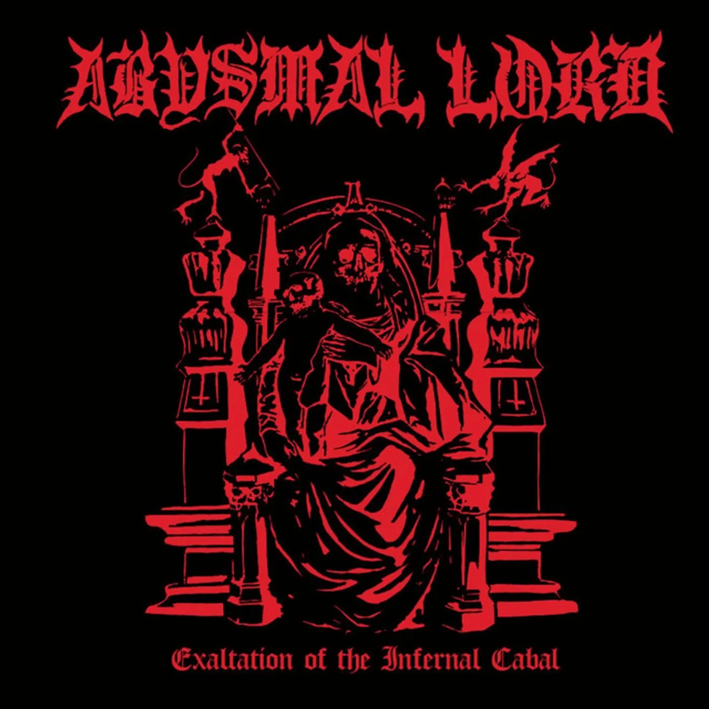 Abysmal Lord Exaltation of the Infernal Cabal Vinyl Record