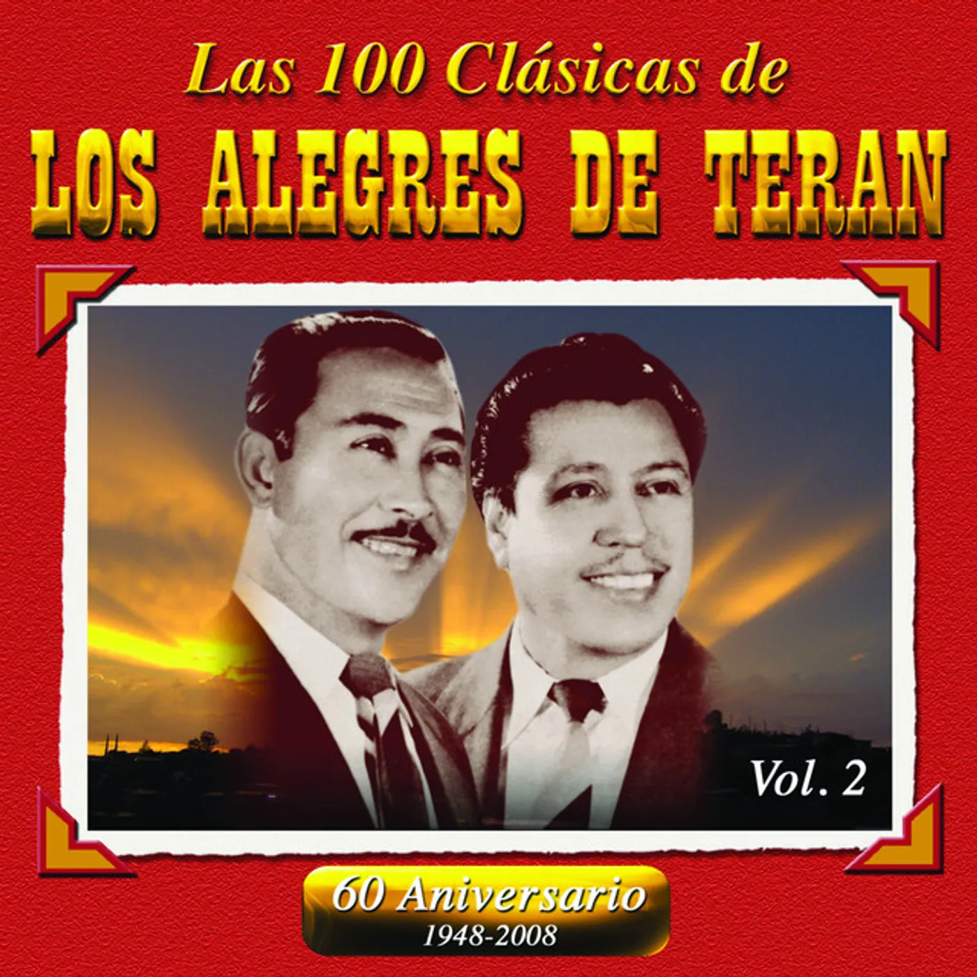 Los Alegres De Teran LAS 100 CLASICAS VOLUME 2 CD