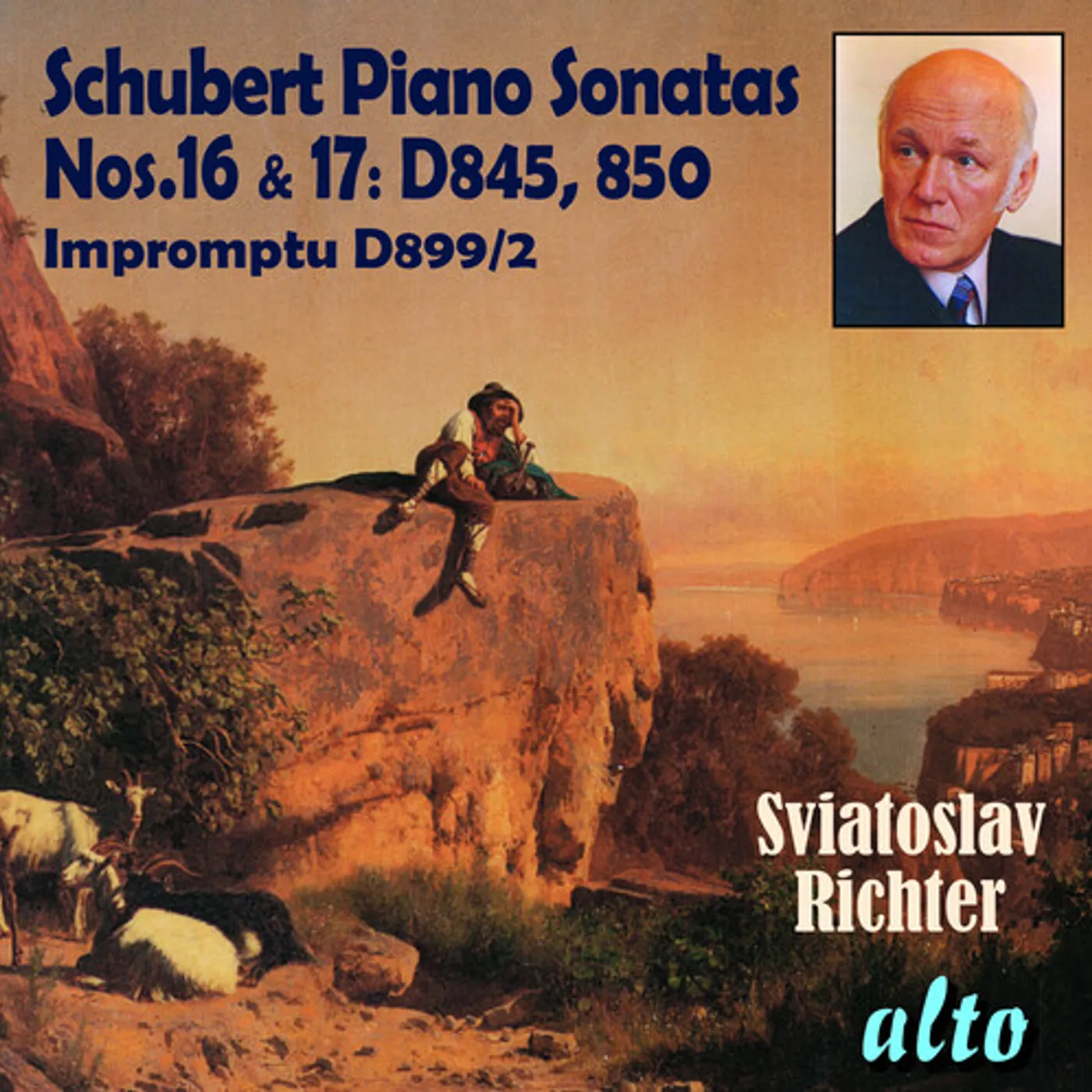 Sviatoslav Richter SCHUBERT: PIANO SONATAS NOS. 16 & 17 IMPROMPTU N 2 CD