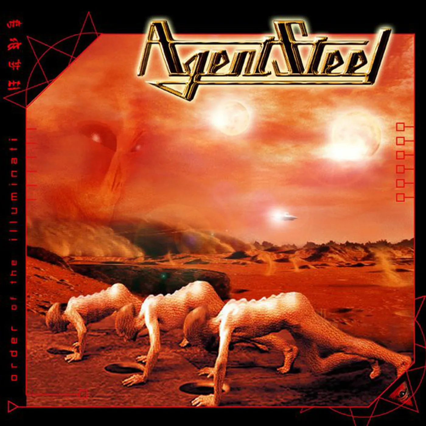 Agent Steel ORDER OF THE ILLUMINATI CD