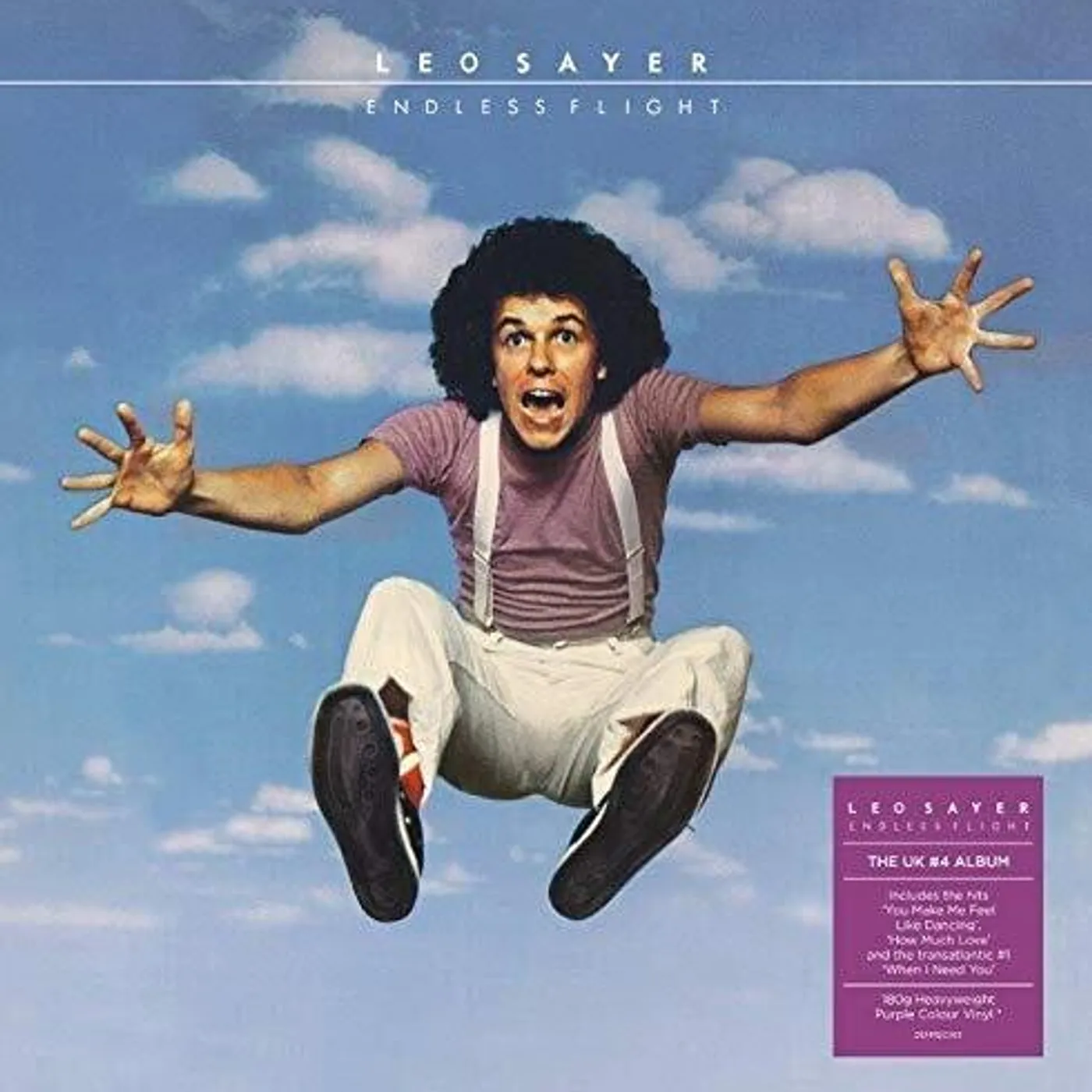 Leo Sayer Endless Flight Vinyl Record
