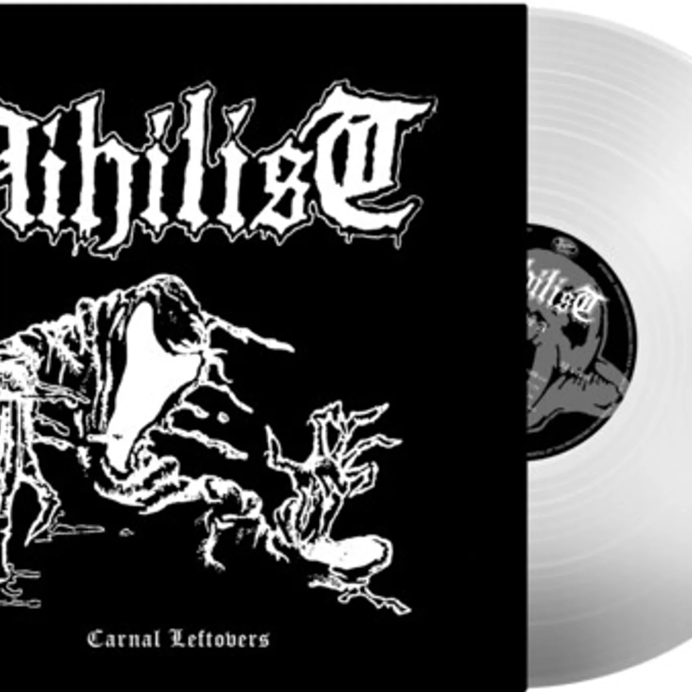 Nihilist CARNAL LEFTOVER (CLEAR VINYL) Vinyl Record