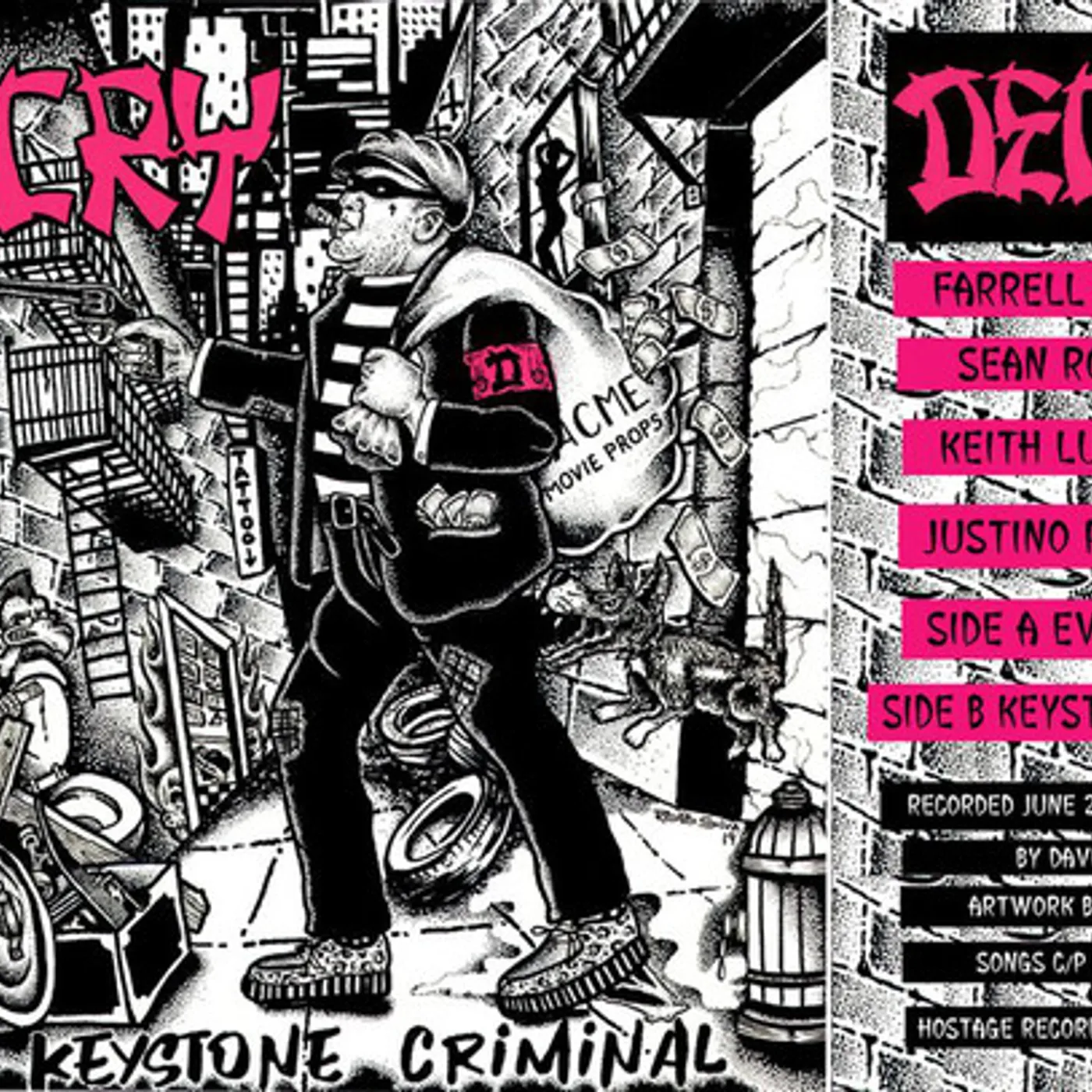 Decry KEYSTONE CRIMINAL Vinyl Record
