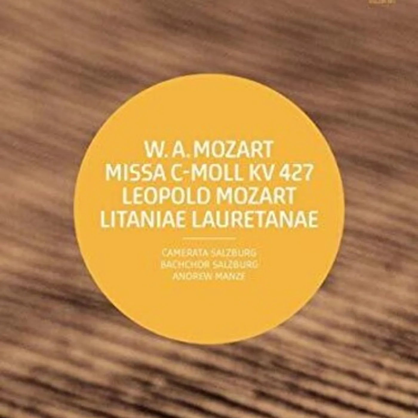 Mozart / Peter Schreier / Staatskapelle Dresden MASS IN C MINOR Blu-ray