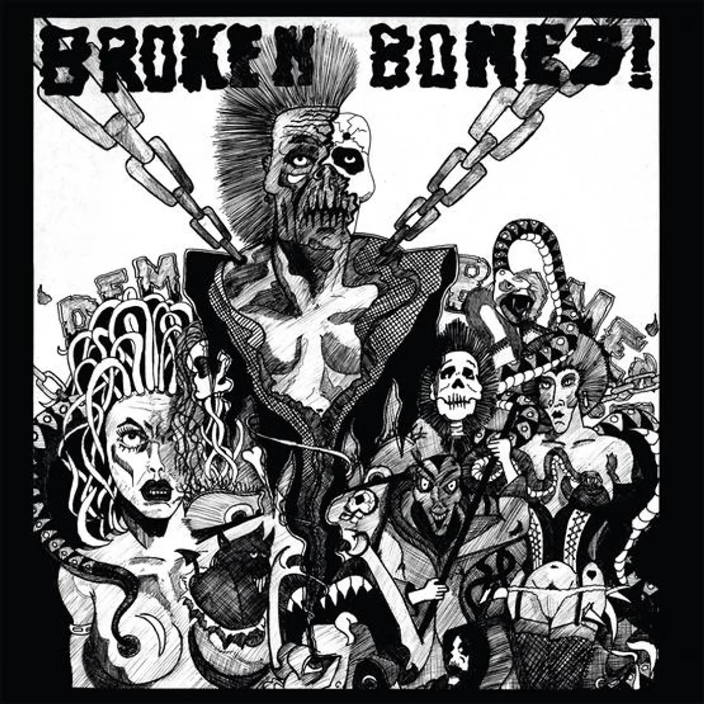 Broken Bones DEM BONES Vinyl Record