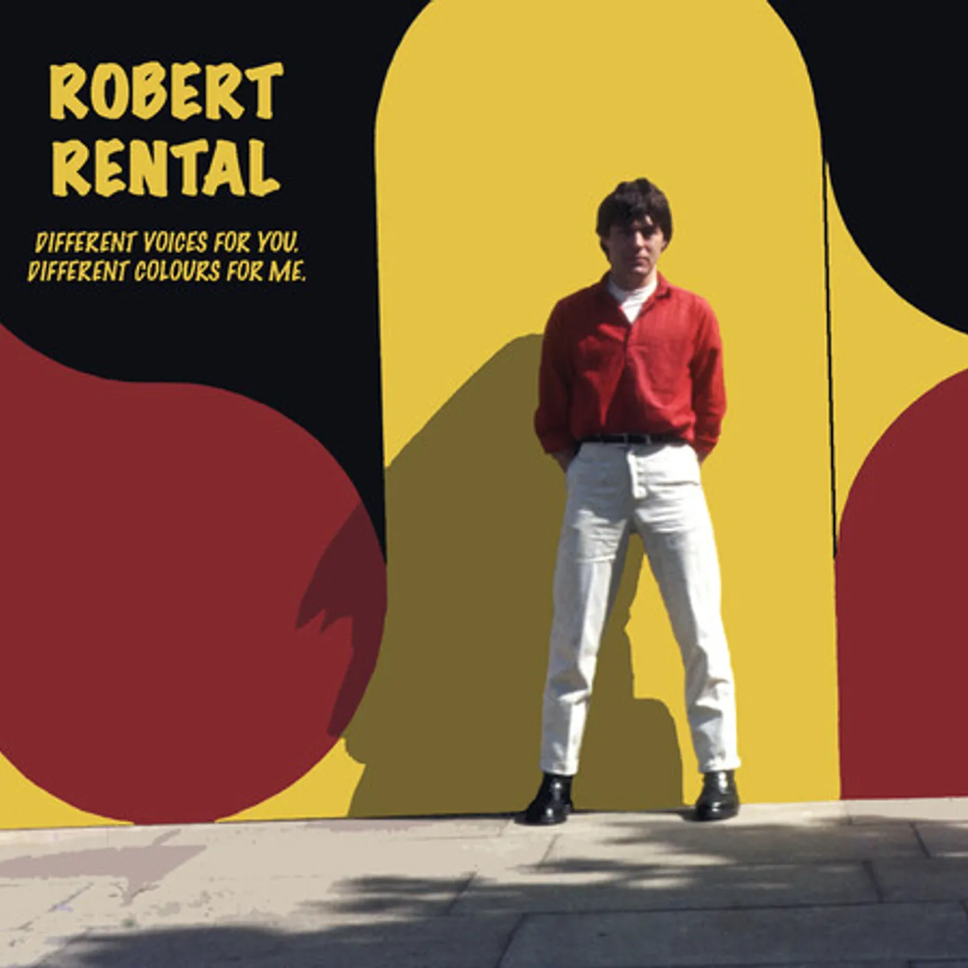 Robert Rental DIFFERENT VOICES FOR YOU. DIFFERENT COLOURS FOR ME. CD