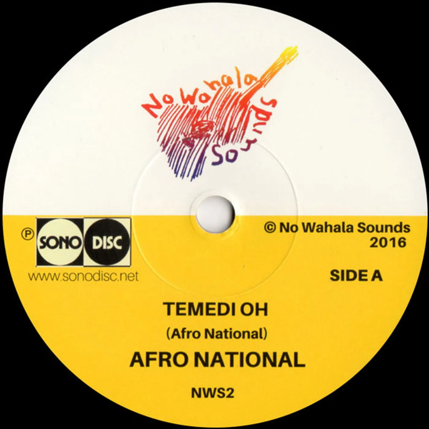 Afro National TEMEDI OH / DEN KICK Vinyl Record