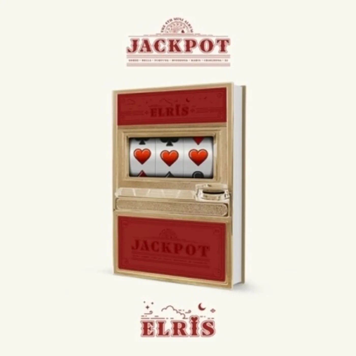 ELRIS JACKPOT (4TH MINI ALBUM) (RED VERSION) CD