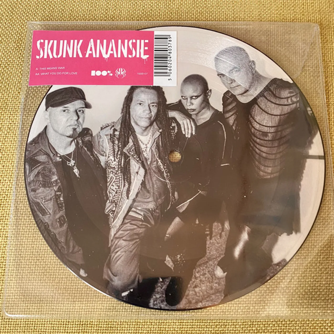 Skunk Anansie THIS MEANS WAR / WHAT YOU DO FOR LOVE Vinyl Record