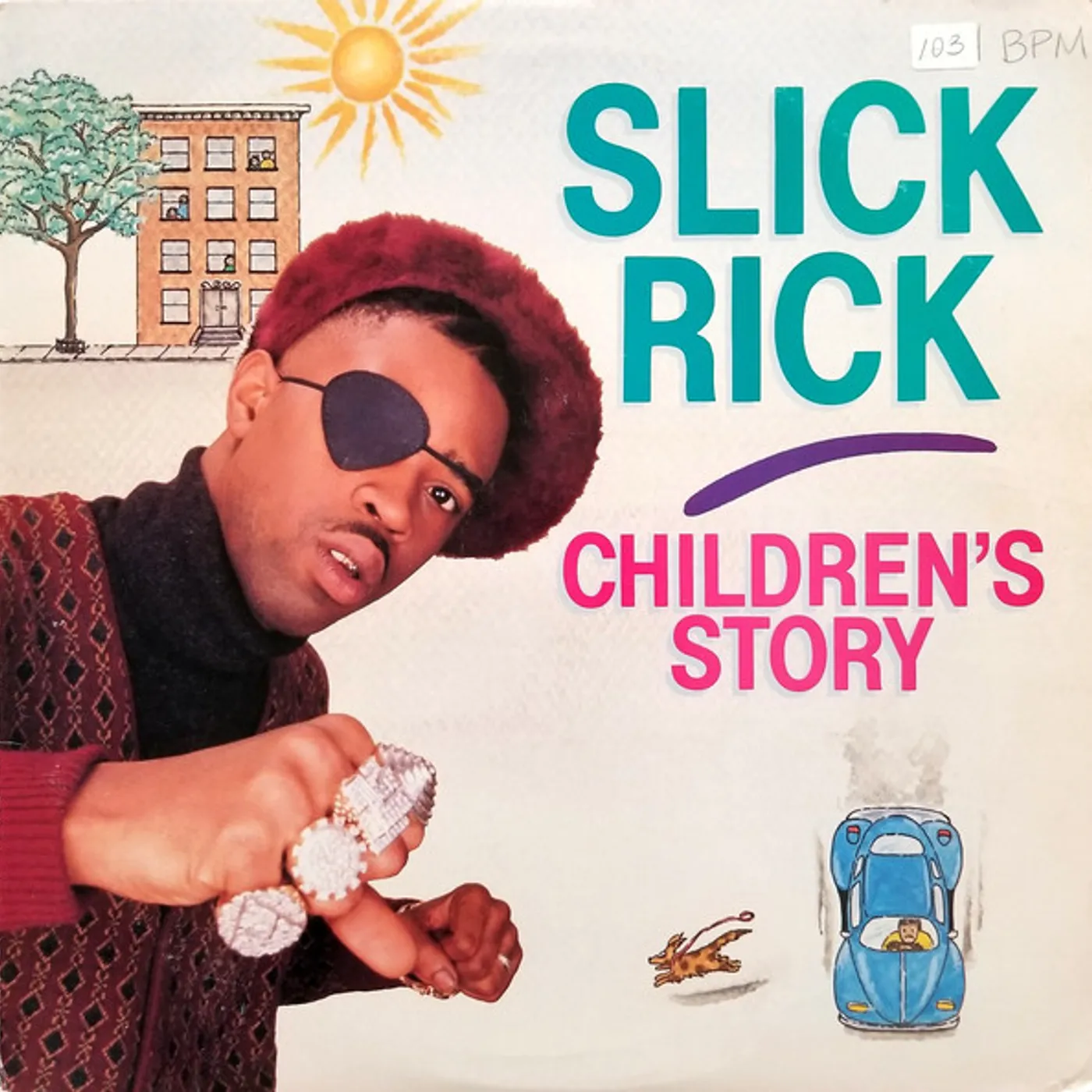Slick Rick Children's Story Vinyl Record