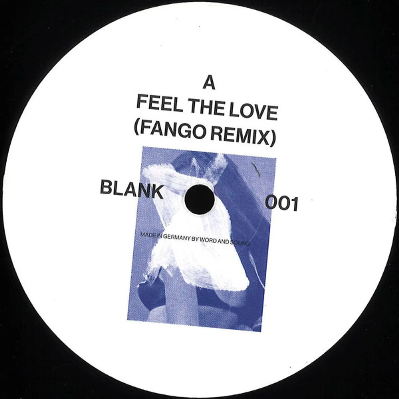 Unknown BLANK001 Vinyl Record