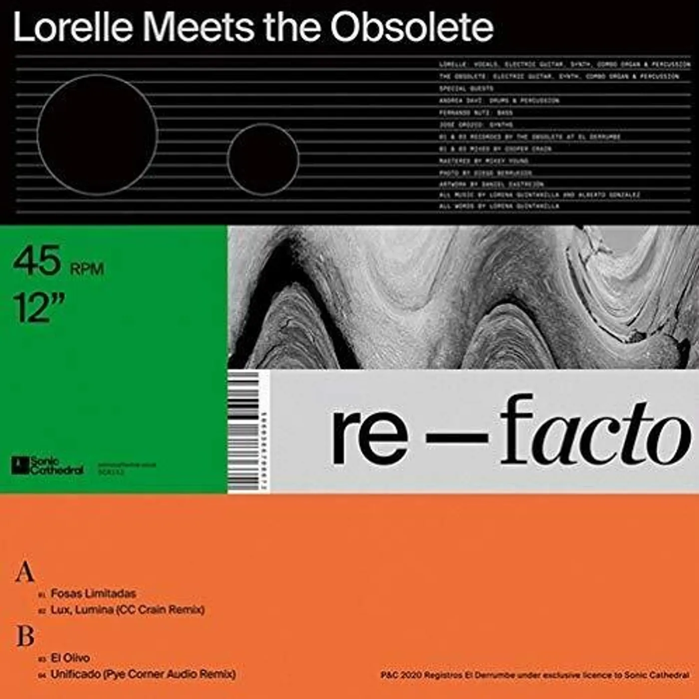Lorelle Meets The Obsolete Re-Facto Vinyl Record