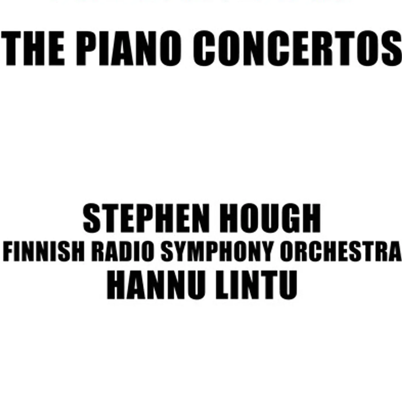 Stephen Hough BEETHOVEN: THE PIANO CONCERTOS CD