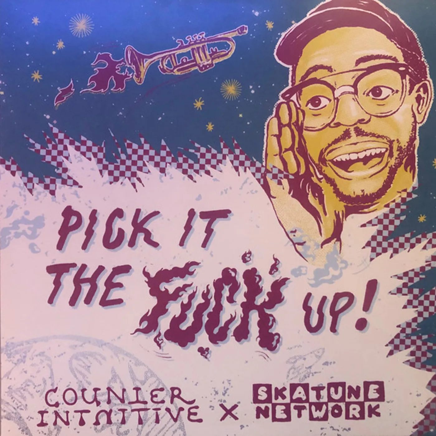 Skatune Network Pick It the Fuck Up Vinyl Record