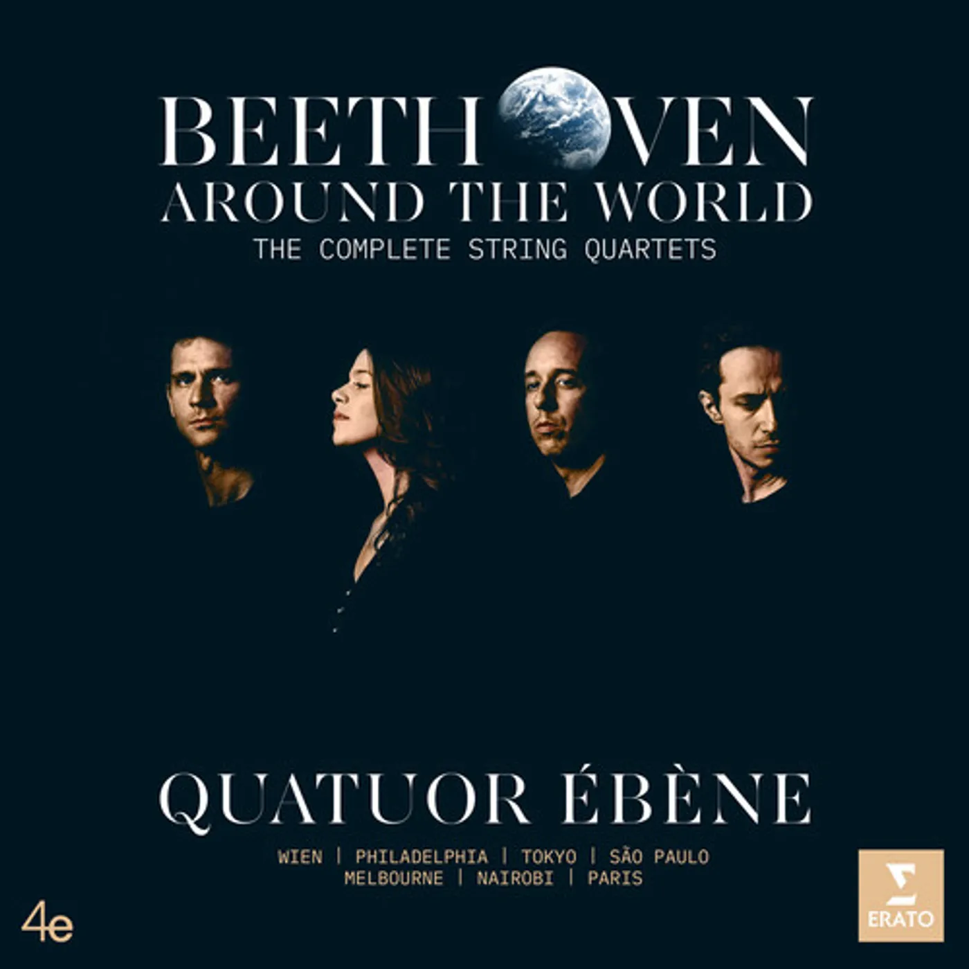 Quatuor Ébène BEETHOVEN AROUND THE WORLD: THE COMPLETE STRING QU CD
