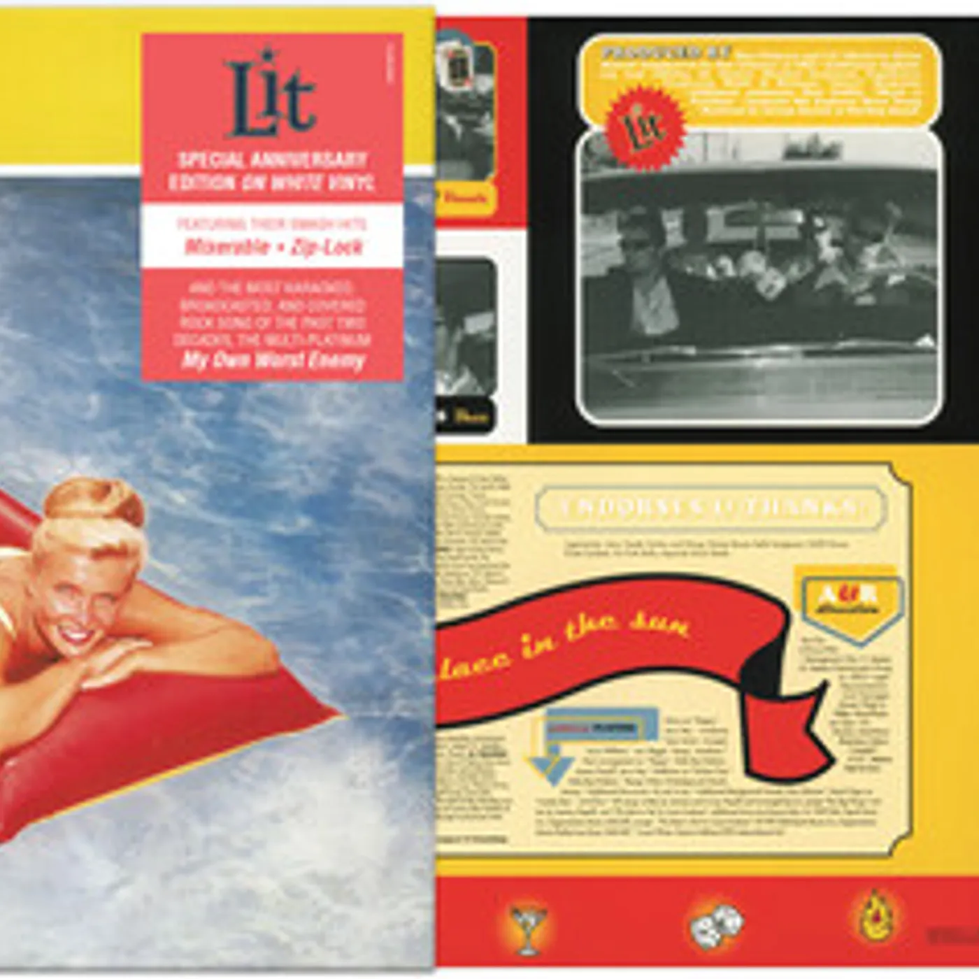 Lit PLACE IN THE SUN Vinyl Record