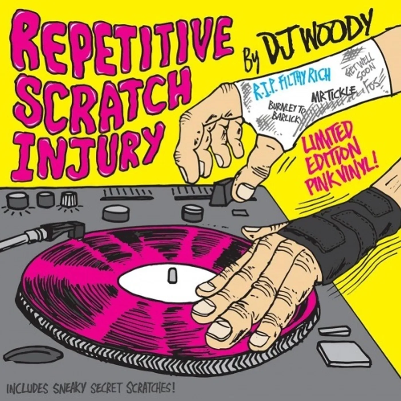 DJ Woody REPETITVE SCRATCH INJURY Vinyl Record