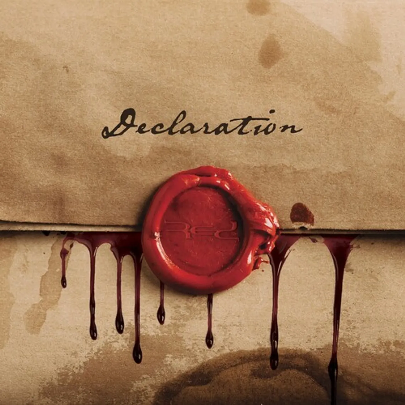 Red Declaration Vinyl Record
