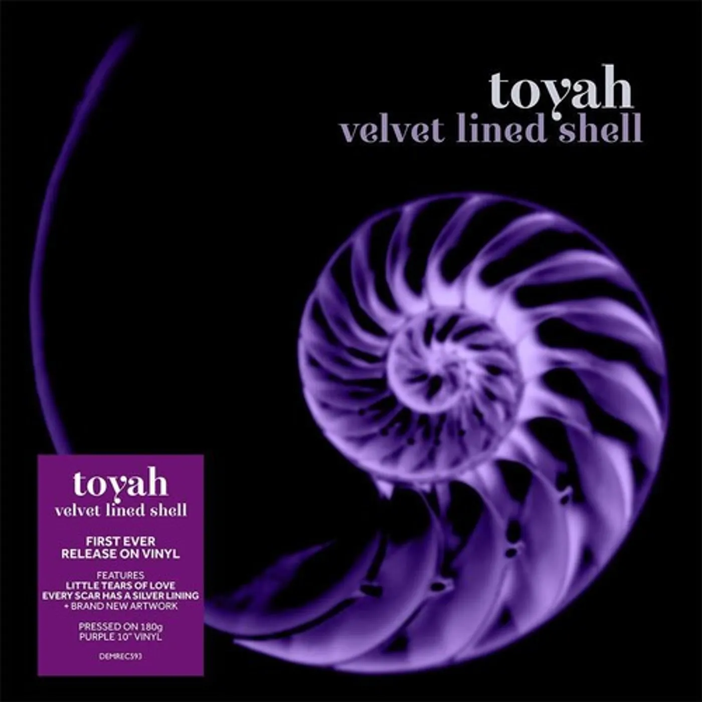 Toyah Velvet Lined Shell Vinyl Record