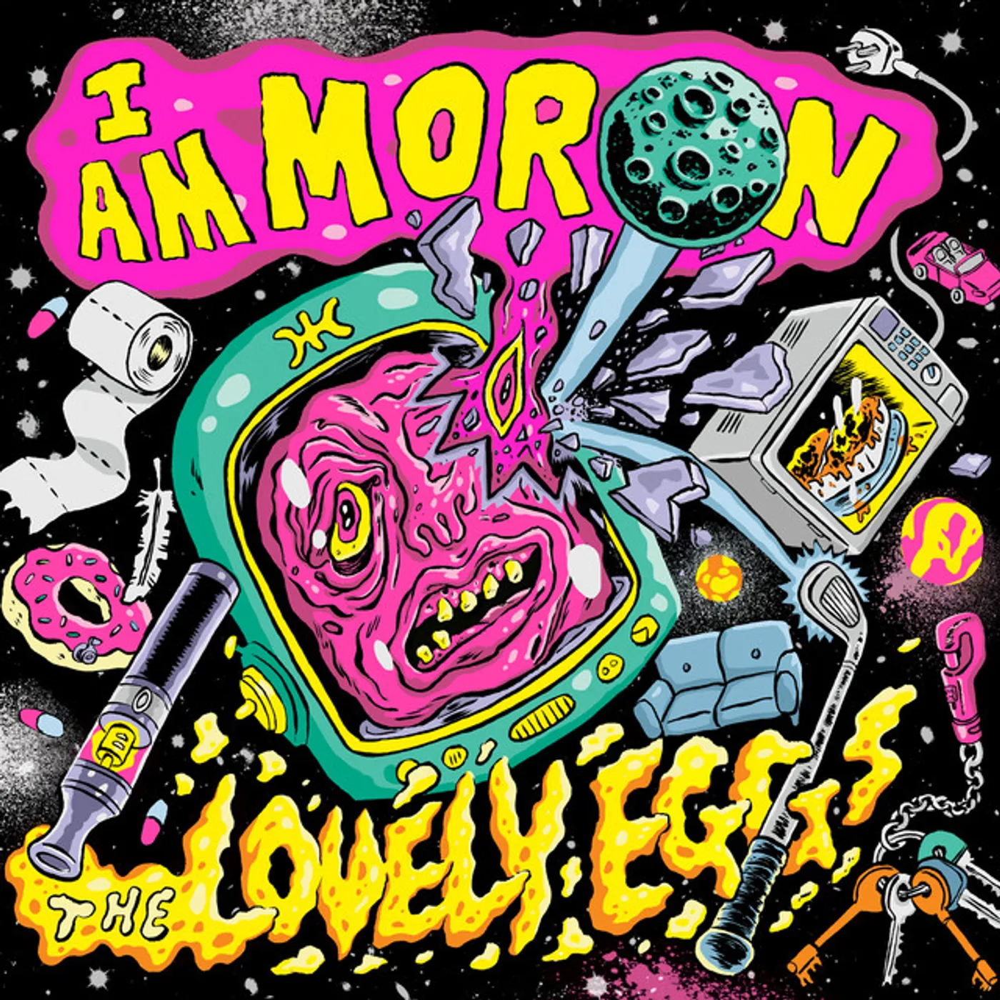 The Lovely Eggs I AM MORON CD