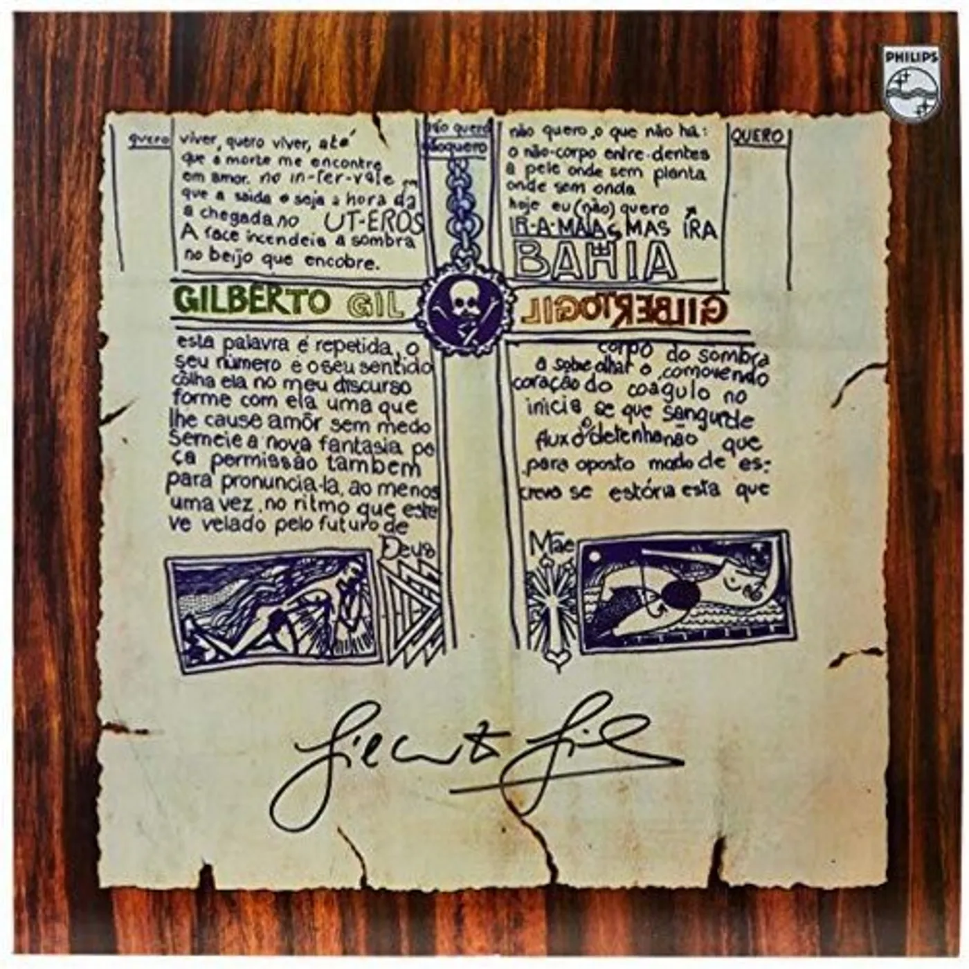 GILBERTO GIL - 1969 Vinyl Record