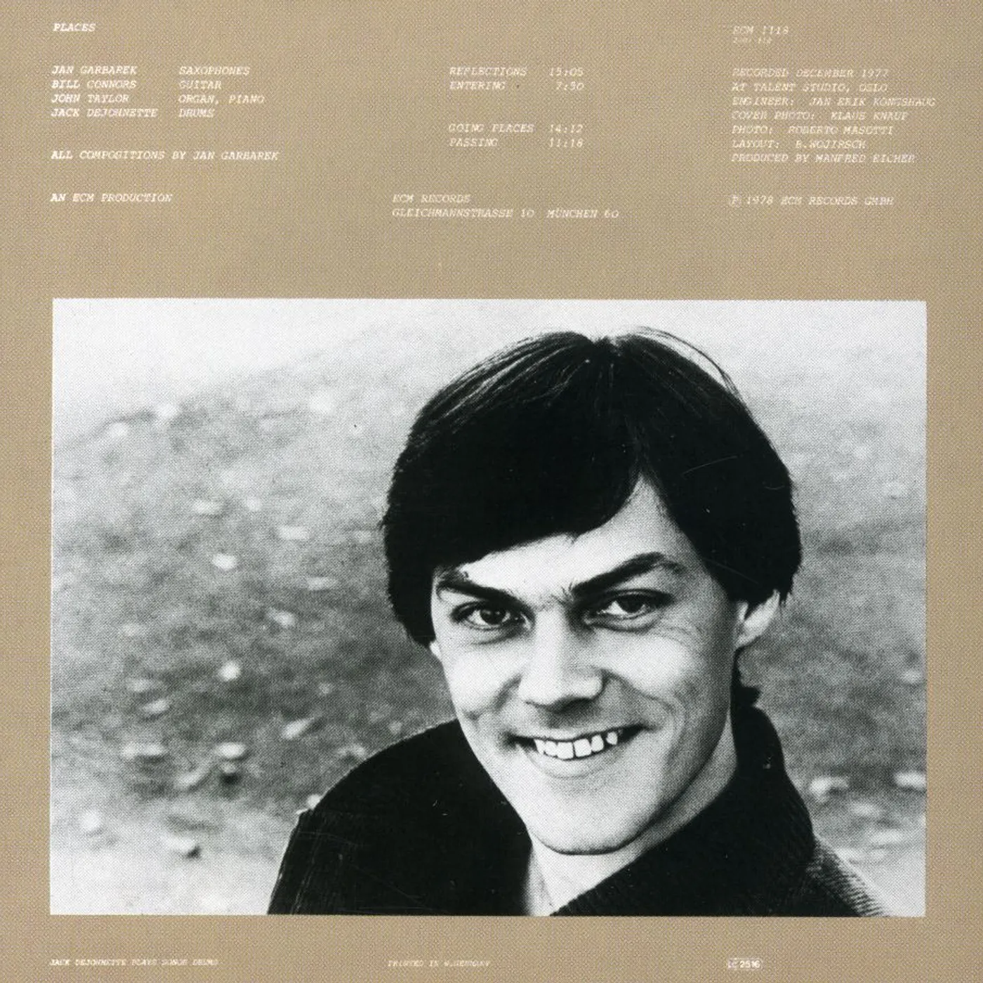 Jan Garbarek PLACES CD